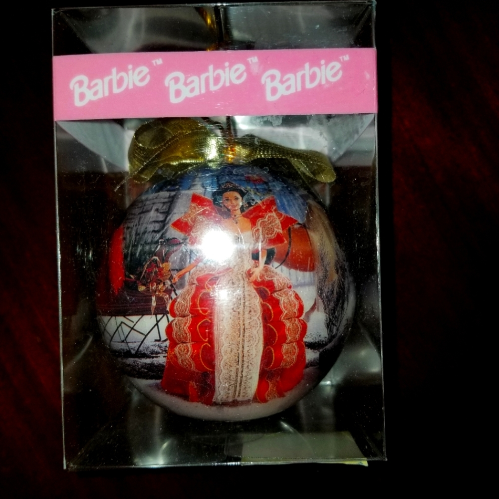 1997 Happy Holidays Barbie Ornament